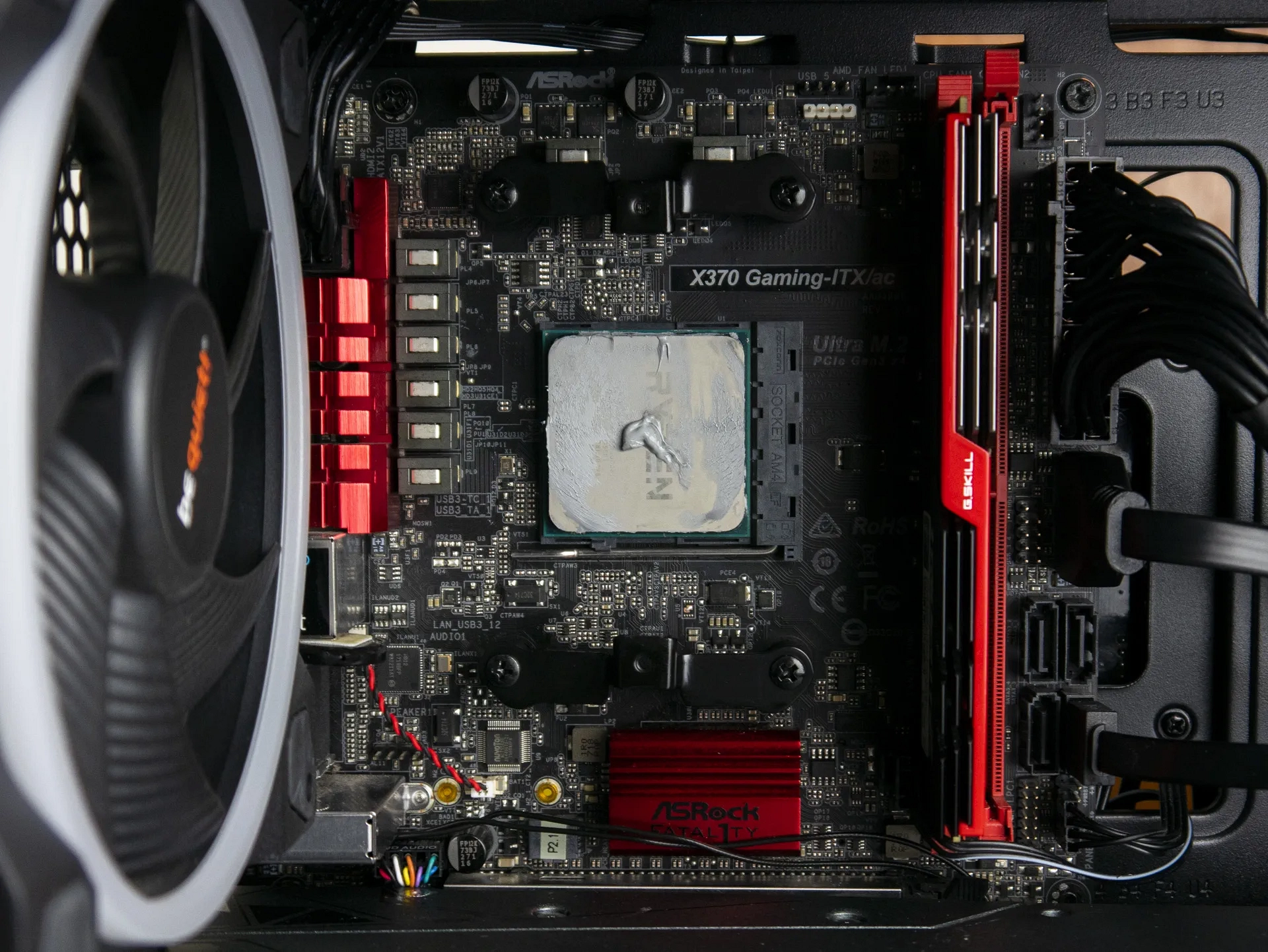AMD AM4 socket motherboard